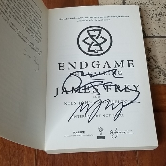 Signed Book Endgame The Calling - Picture 4 of 7
